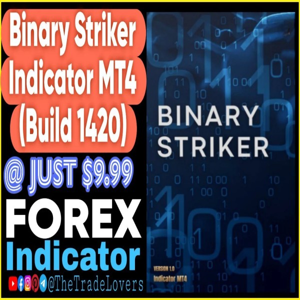 Binary Striker Indicator MT4 (Works on Build 1421+) | Forex MT4 Indicators - The Trade Lovers