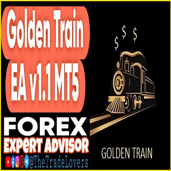 Golden Train EA v1.1 MT5 (Works on Build 4695+) | Forex Robot | MT5 Expert Advisor - The Trade Lovers
