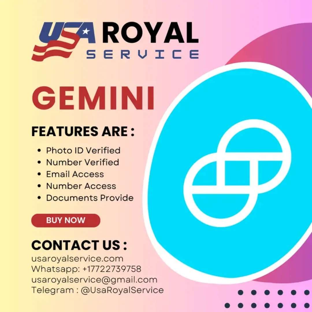 Buy Verified Gemini Accounts Buy Verified Gemini Accounts