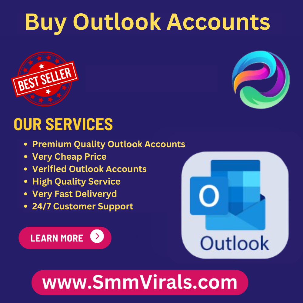 Buy Outlook Accounts - (Bulk & PVA)