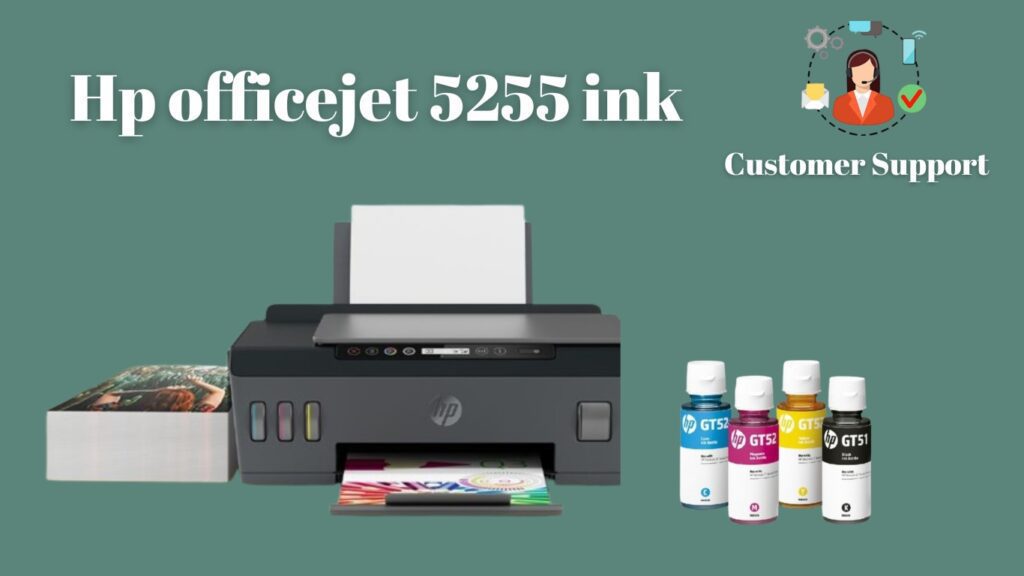 Which ink cartridges are compatible for HP OfficeJet 5255 ink? -