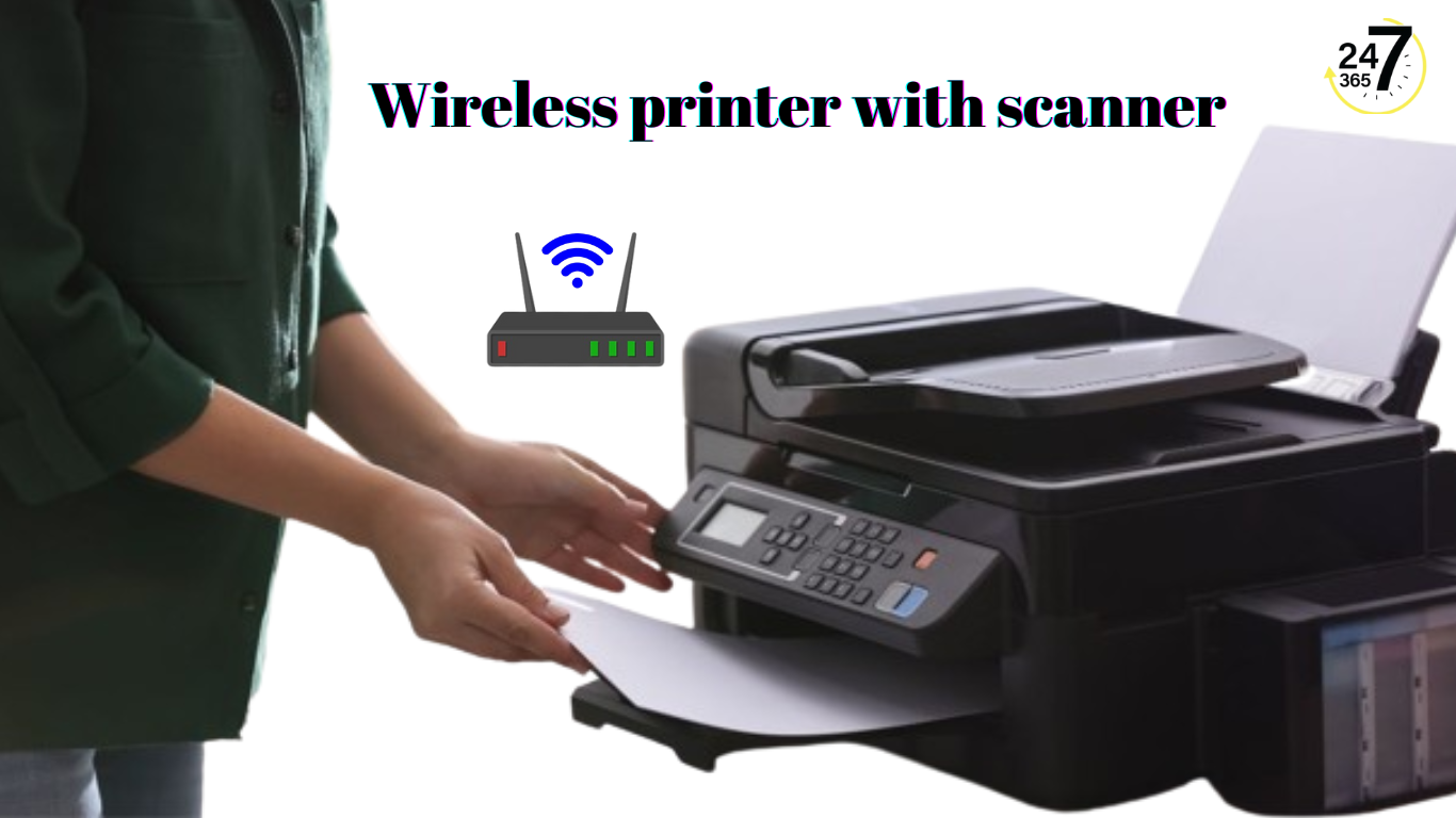How do I connect my scanner wirelessly? -