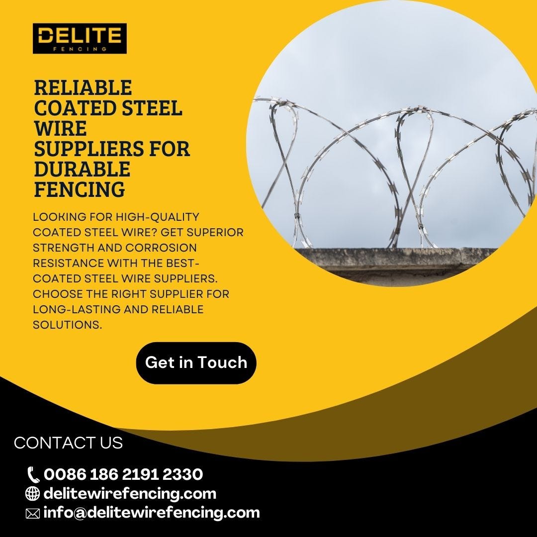 Reliable Coated Steel Wire Suppliers for Durable Fencing - Delitewirefencing - Medium