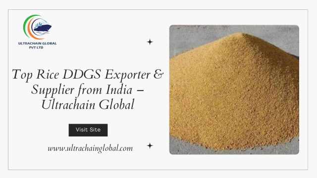 Top Rice DDGS Exporter & Supplier from India – Ultrachain Global – @ultrachainglobal on Tumblr