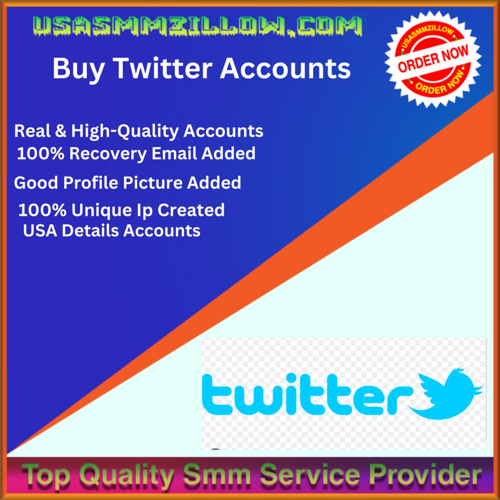 Buy Twitter Accounts - Verified Personal Business (Old-New)
