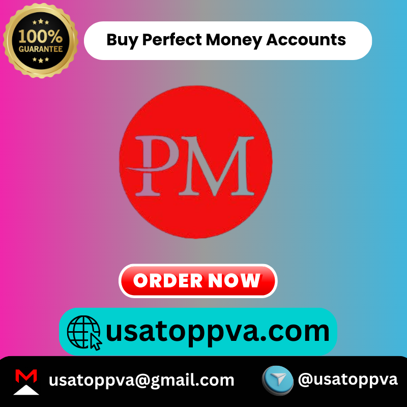 Buy Perfect Money Accounts - USA TOP PVA