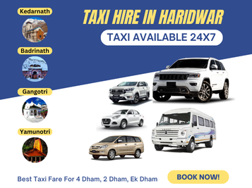 Haridwar To Chardham Taxi Starting @ 9/KM