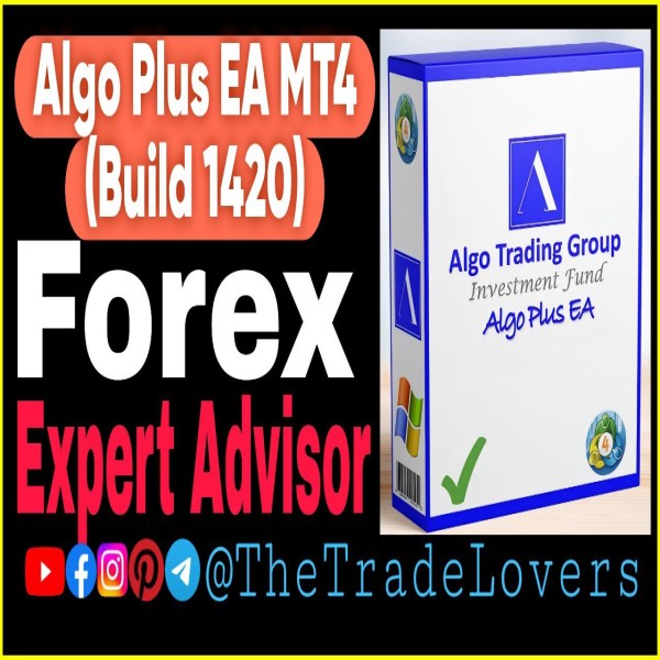 Algo Plus EA MT4 No DLL (Platform Build 1421+) | Forex Robot | MT4 Expert Advisor - The Trade Lovers