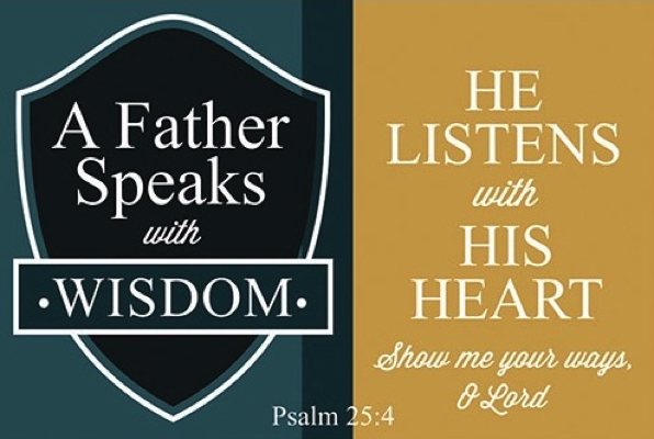 A Father Speaks Pass-it-On Pocket Card - The Christian Shop