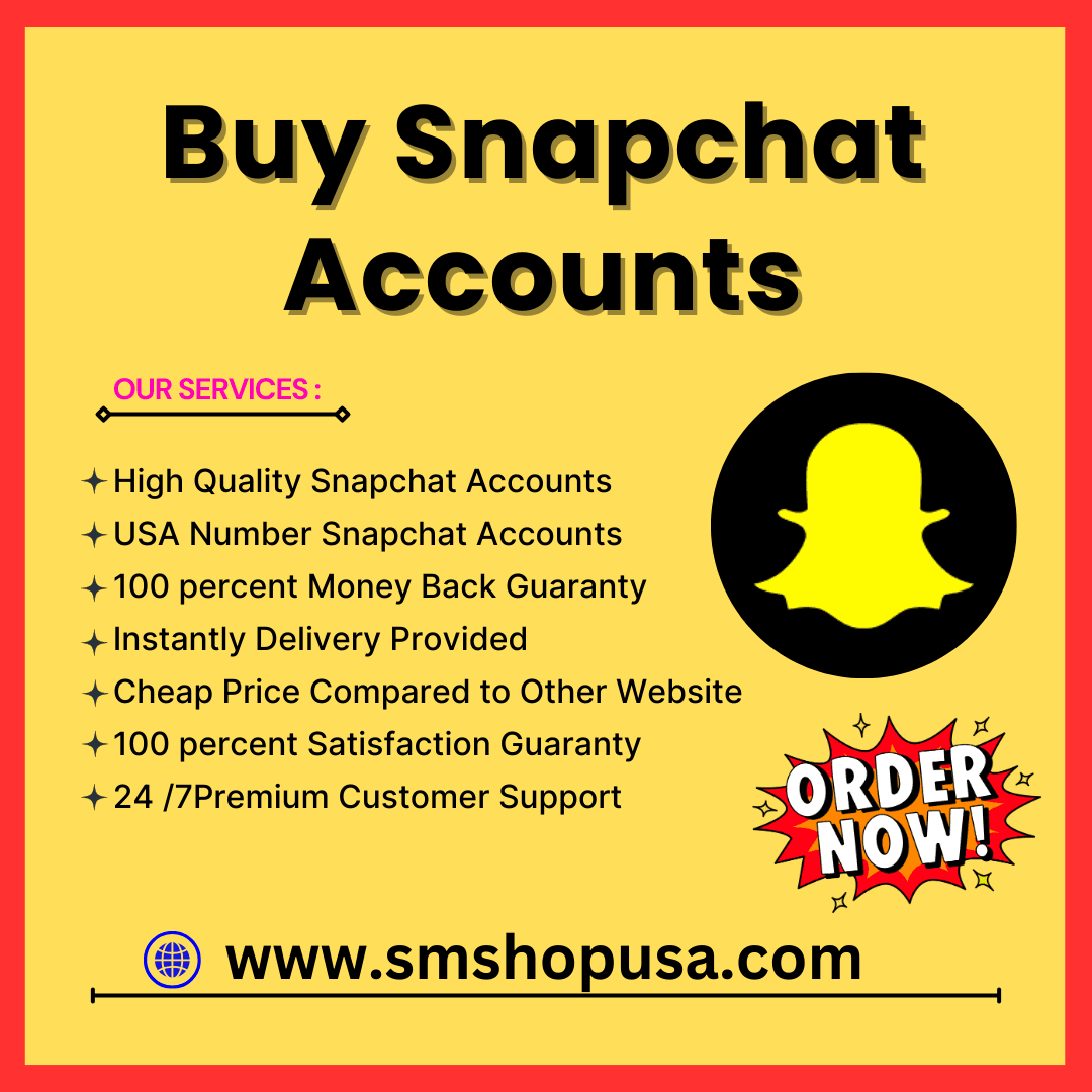 Buy Snapchat Accounts | 100% Fresh & Aged Accounts