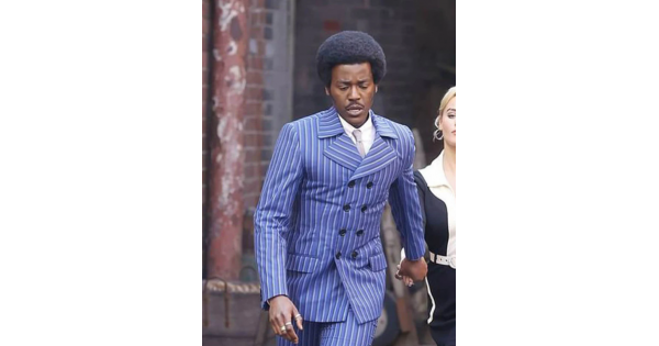 15th Doctor Ncuti Gatwa Doctor Who Blue Blazer - Celebs Movie Jackets
