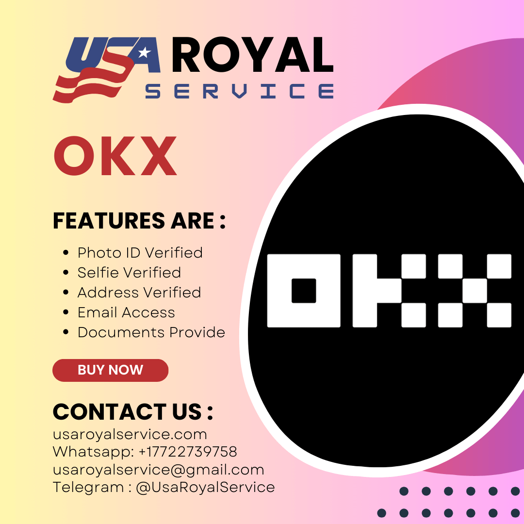 Buy Verified OKX Accounts - 100% KYC Verified Active Account