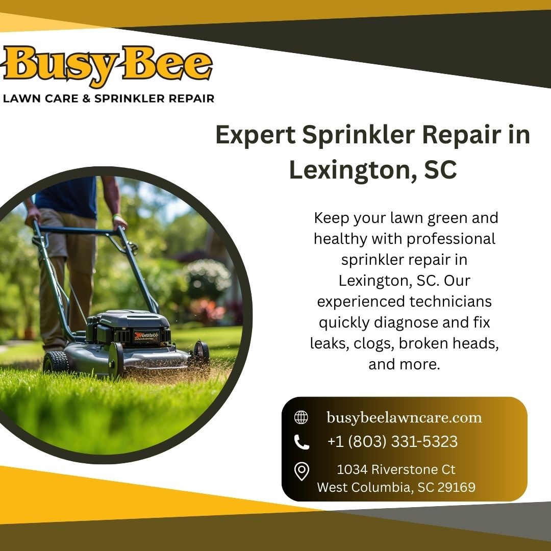 Expert Sprinkler Repair in Lexington, SC – Fast &a..