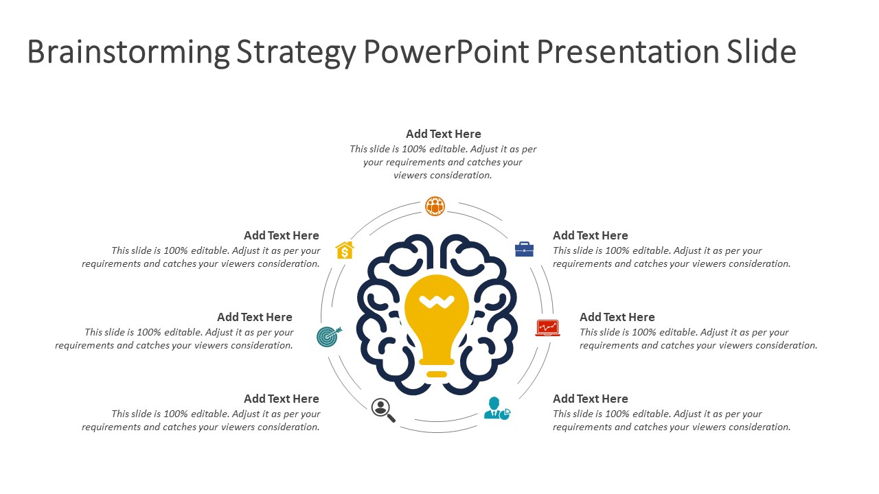 Brainstorming Strategy PowerPoint Presentation Slide | PPT Templates