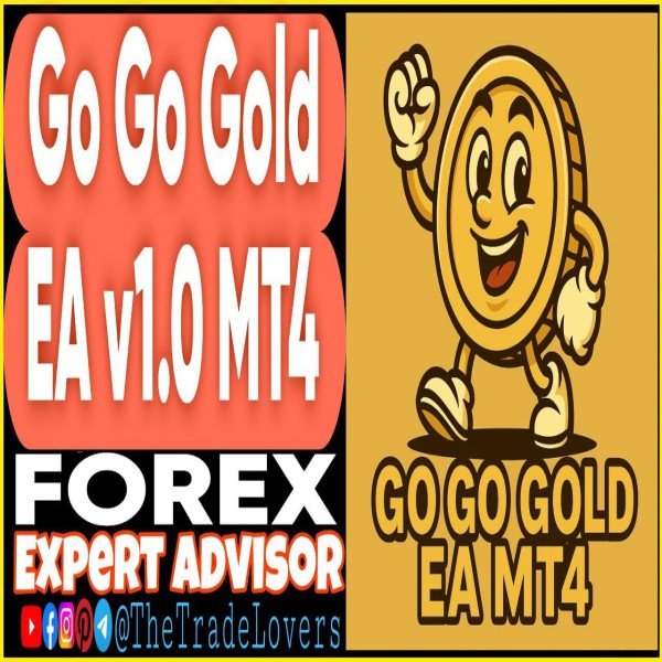 Go Go Gold EA v1.0 MT4 (Works on Build 1440+) | Forex Robot | MT4 Expert Advisor - The Trade Lovers