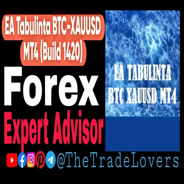 EA Tabulinta BTC XAUUSD MT4 No DLL (Platform Build 1421+) | Forex Robot | MT4 Expert Advisor - The Trade Lovers