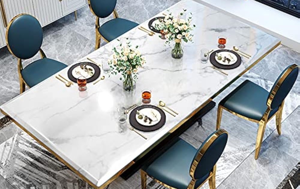 The Timeless Elegance of a Marble Dining Table