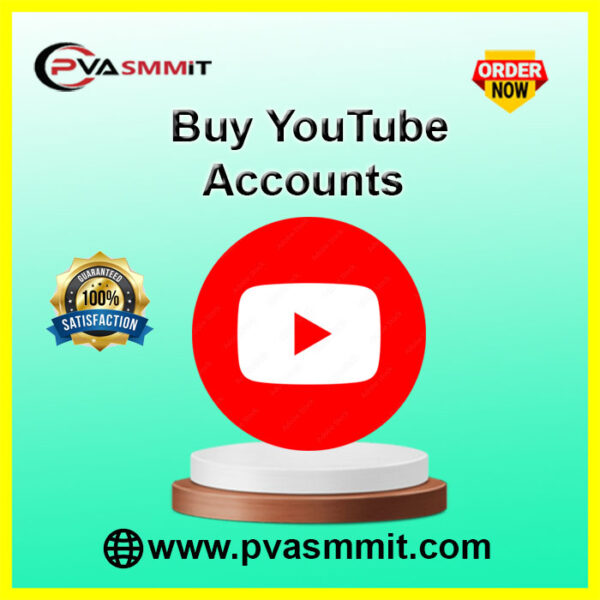 Buy Youtube Accounts - 100% YouTube verified