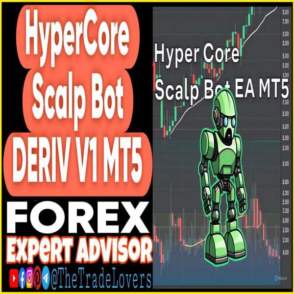 HyperCore Scalp BOT DERIV v1 MT5 (Works on Build 4873+) | Forex Robot | MT5 Expert Advisor - The Trade Lovers