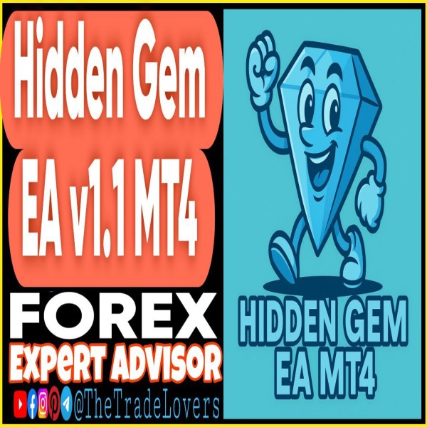 Hidden Gem EA v1.1 MT4 (Works on Build 1440+) | Forex Robot | MT4 Expert Advisor - The Trade Lovers