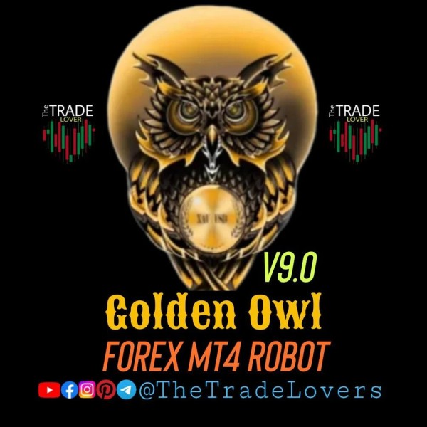 Golden Owl EA V9.0 EA MT4 + Sets (Works on Build 1421+) | Forex Robot | MT4 Expert Advisor - The Trade Lovers
