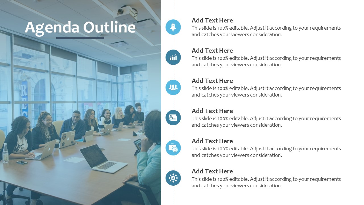 Business Agenda PowerPoint Presentation Template | PowerPoint Slides