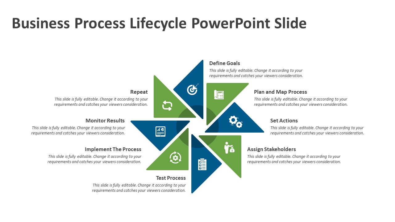 Business Process Lifecycle PowerPoint Slide | Business PPT