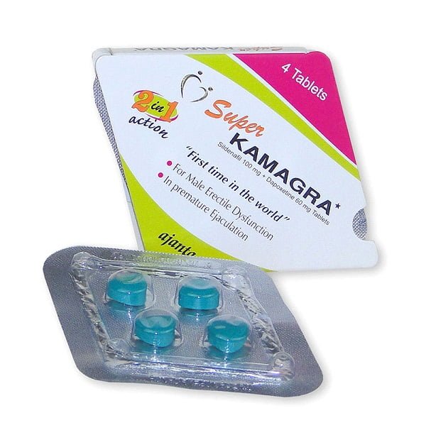 Super Kamagra (Sildenafil & Dapoxetine) Side Effects, Uses