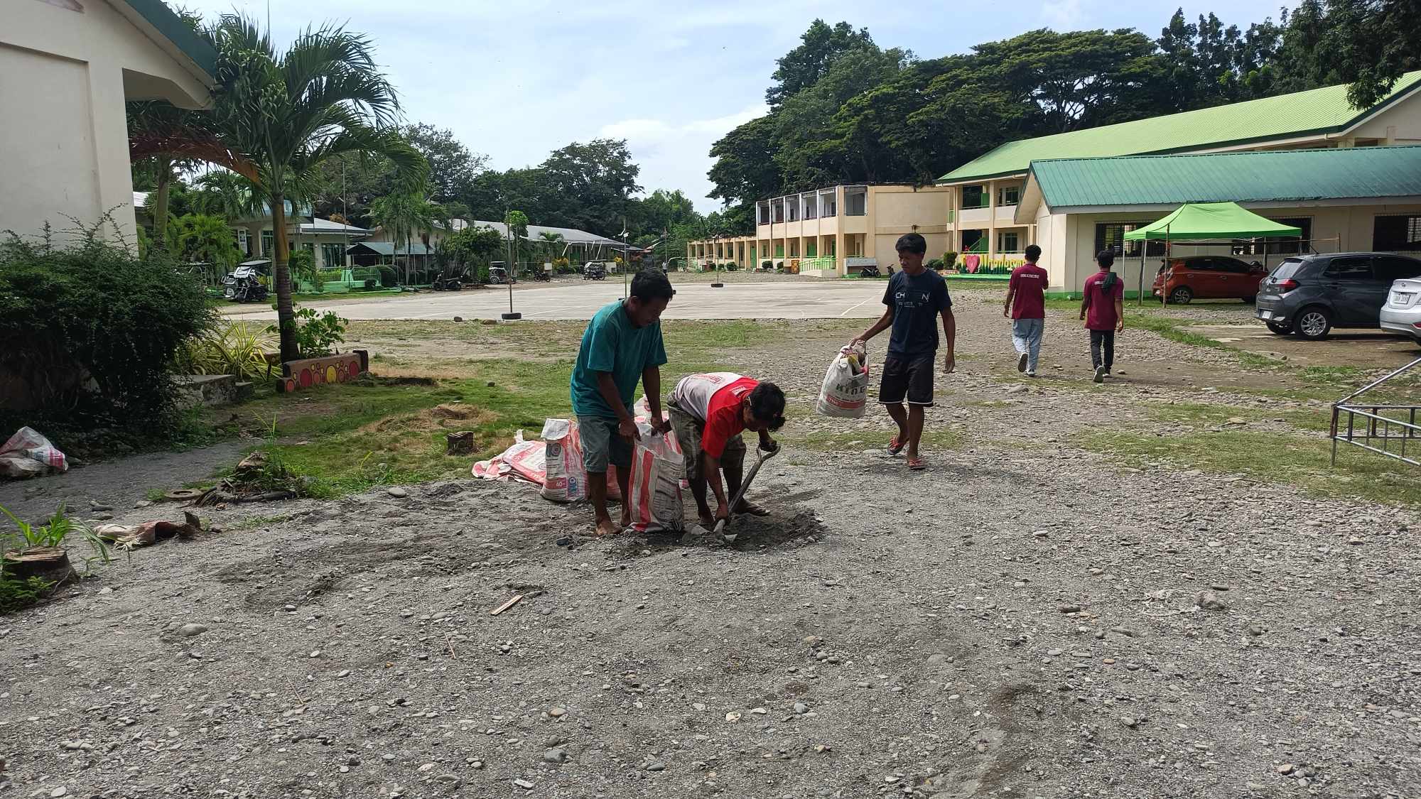 Mini-Pavilion Construction for School Children - Bhuid