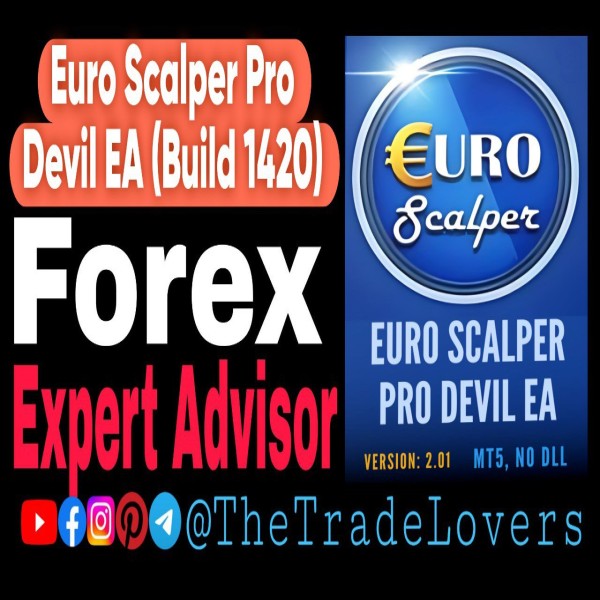 Euro Scalper Pro Devil V2.01 EA MT4-MT5 (Platform Build 1421+) | Forex Robot | MT4 Expert Advisor - The Trade Lovers