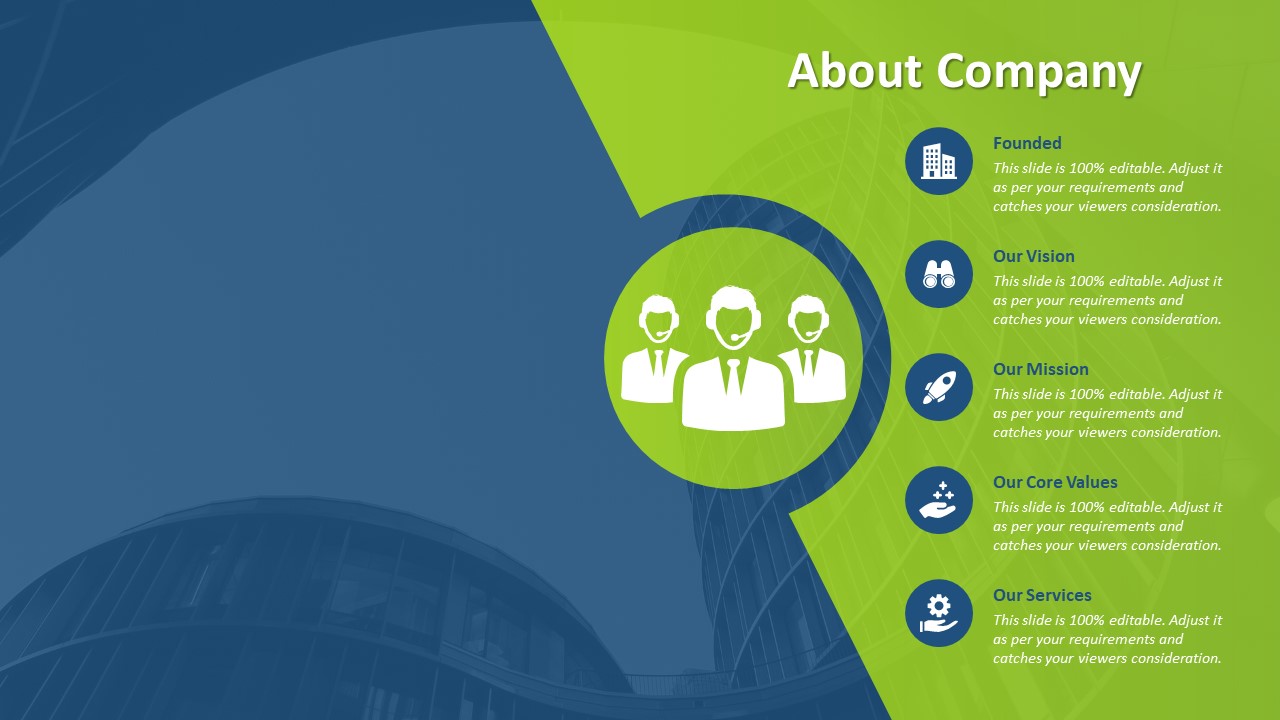 About Company PowerPoint Slide | Company Introduction PPT