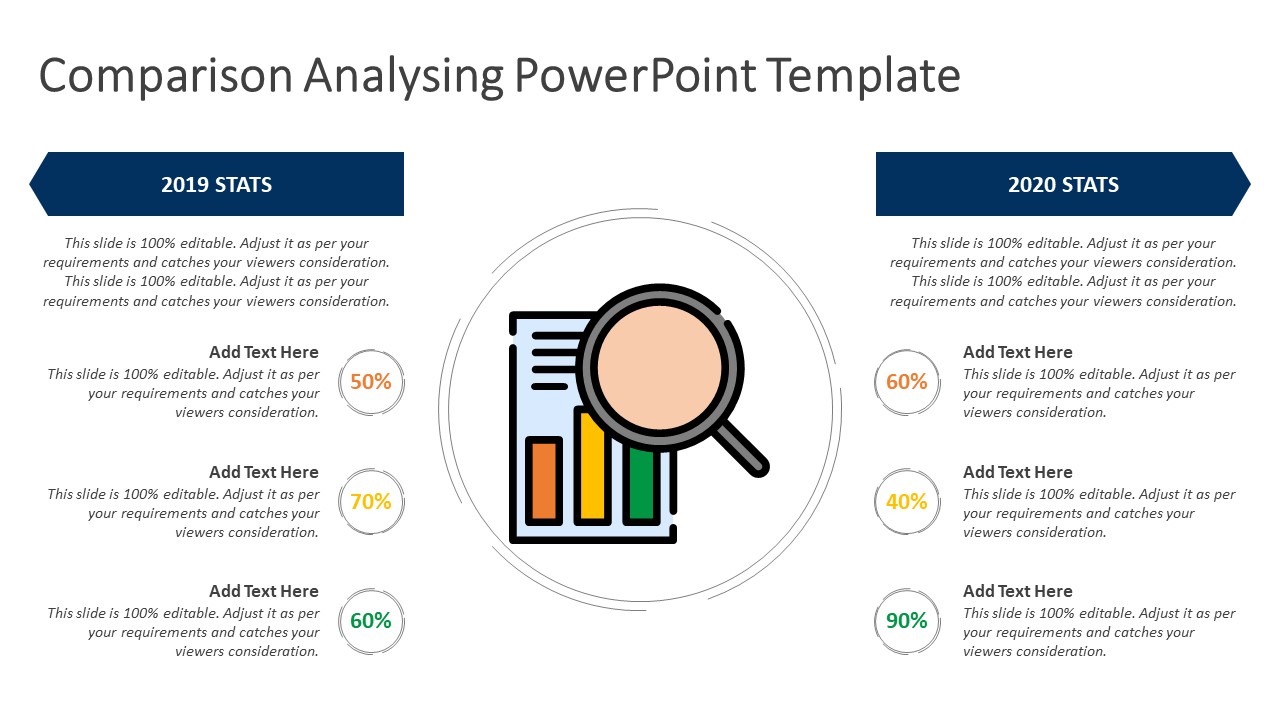 Comparison Analysing PowerPoint Template | Comparison Slides