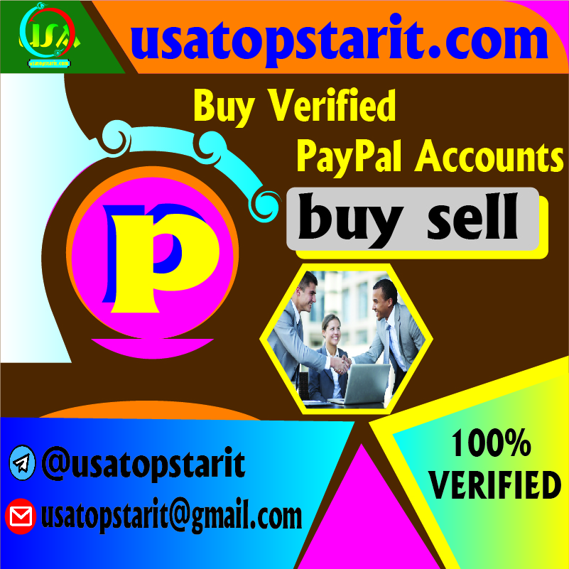 Buy Verified PayPal Accounts USA,UK and CA PayPal Accounts