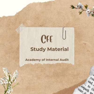 Get The CFE Study Material From AIA Profile Picture