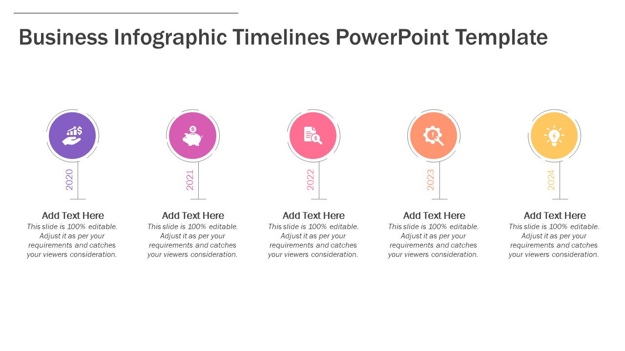 Business Infographic Timelines PowerPoint Template | PPT Templates