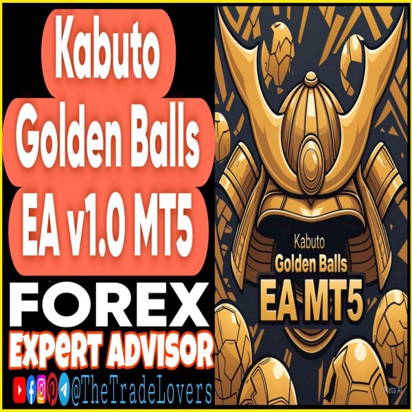 Kabuto Golden Balls EA v1.0 MT5 (Works on Build 4873+) | Forex Robot | MT5 Expert Advisor - The Trade Lovers