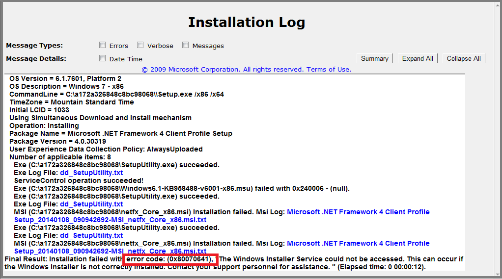 [Fixed] How to Resolve Windows Update Error Code 0x80070641
