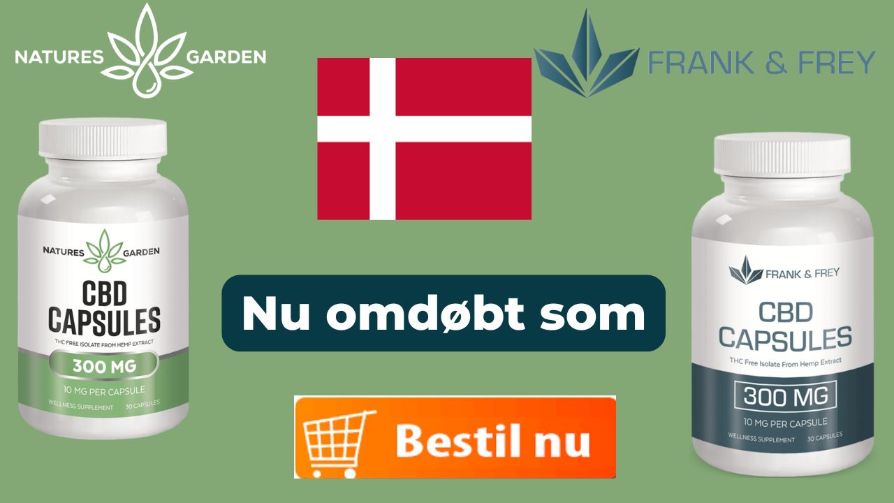 Natures Garden CBD Danmark Anmeldelser Frank & Frey CBD DK
