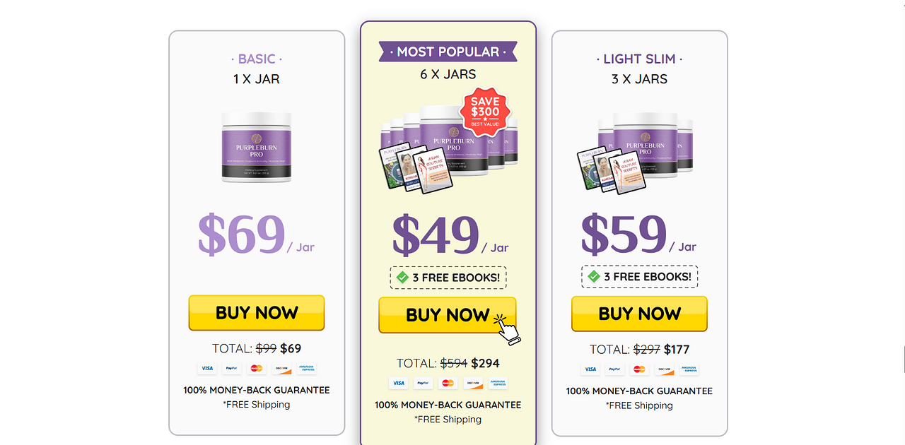 Purple Burn Pro USA, CA, UK, IE, AU, NZ