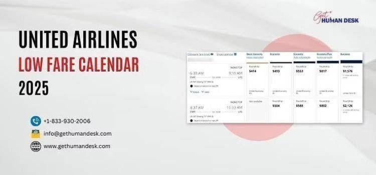 What Deals Are on United Airlines Low Fare Calendar 2025? | Hasster