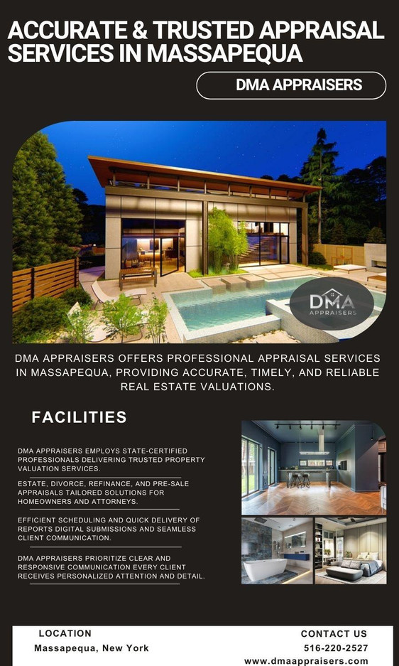 Accurate & Trusted Appraisal Services in Massapequa – DMA Appraisers - JustPaste.it