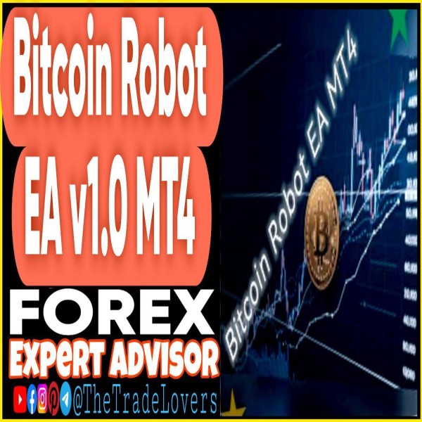 Bitcoin Robot EA v1.0 MT4 (Works on Build 1441+) | Forex Robot | MT4 Expert Advisor - The Trade Lovers