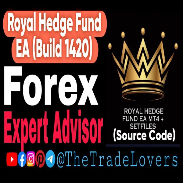 Royal Hedge Fund EA MQ4 Source Code+Sets (Works on Build 1421+) | Forex Robot | MT4 Expert Advisor - The Trade Lovers