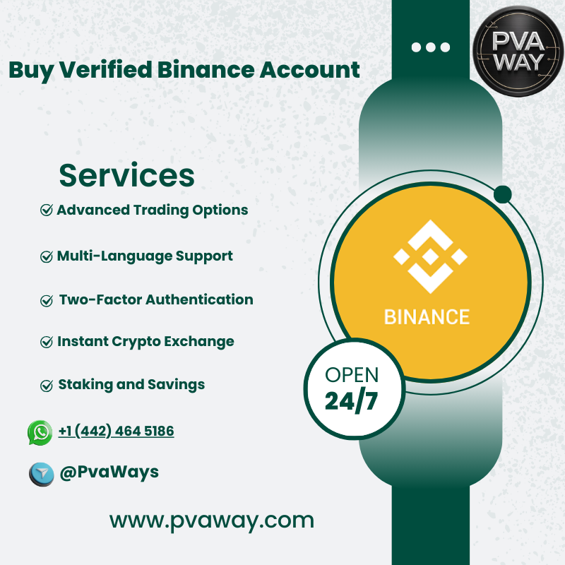 Buy Verified Binance Account - P2P Enable, 2FA,USA,CA,UK Acc