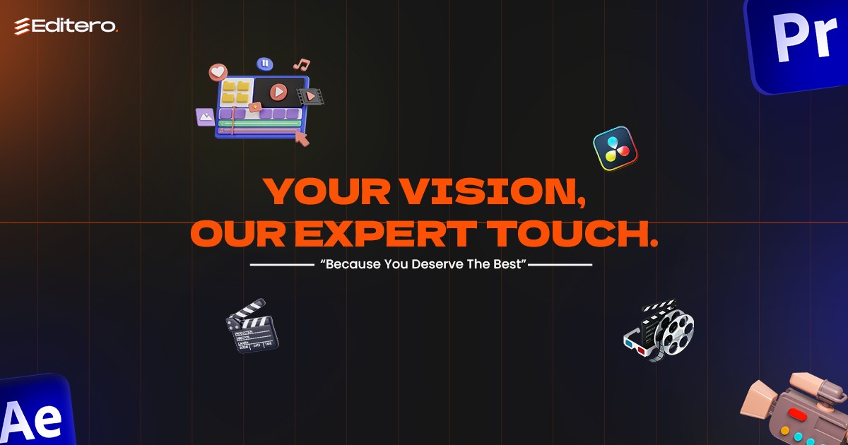 Editero : Your #1 Video Editing Team |  Top-Quality Video Editing Services