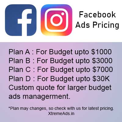 Facebook Ads Cost In India | Instagram Ads Pricing & Packages