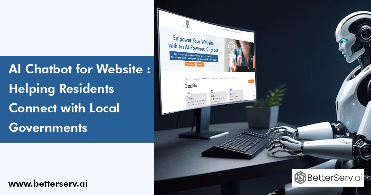 AI Chatbot for Websites Helping Residents Connect with Local Governments