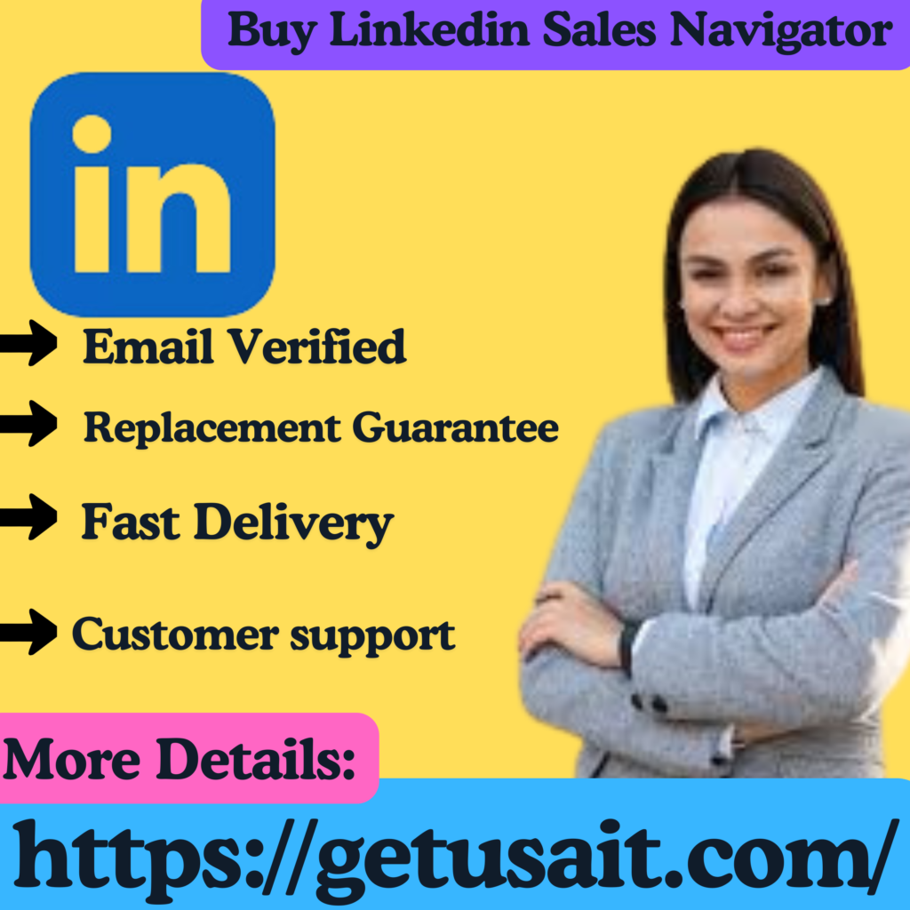 Buy LinkedIn Sales Navigator - 100% Satisfied And Authentic