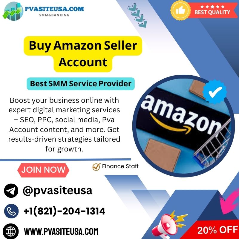 Buy Amazon Seller Accounts - pvasiteusa.com