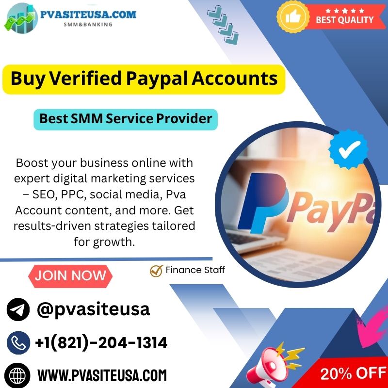 Buy Verified PayPal Accounts